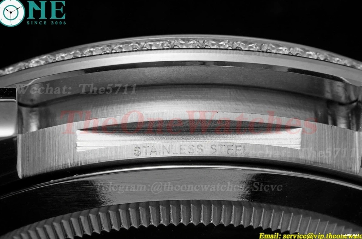 DayDate GSF 228396 SS (Tungsten Pres Dial Version) SS A3255 Silver 40mm Heavy 0427
